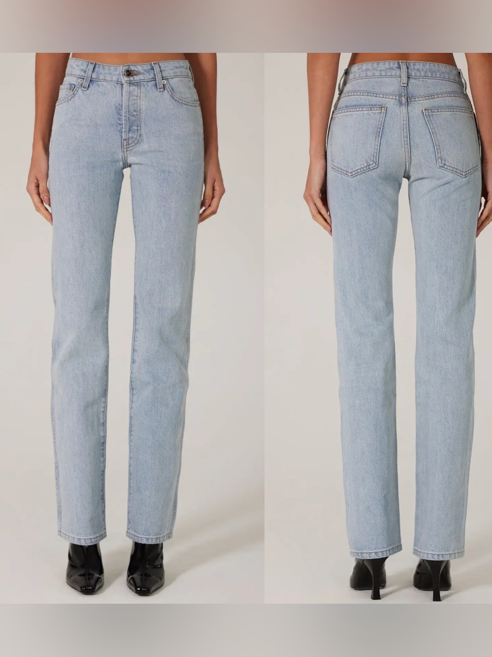 SAME The Perfect Jean Vintage Light Wash Size 28 Cotton